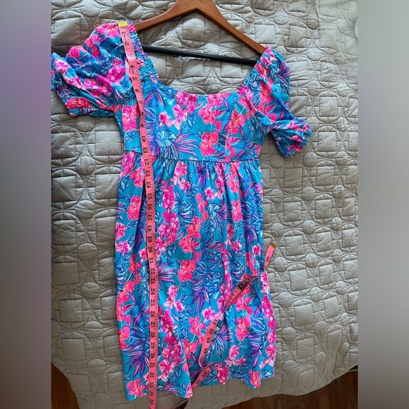 Lilly Pulitzer Delaney Short Sleeve Dress Size 2 - Picture 11 of 15